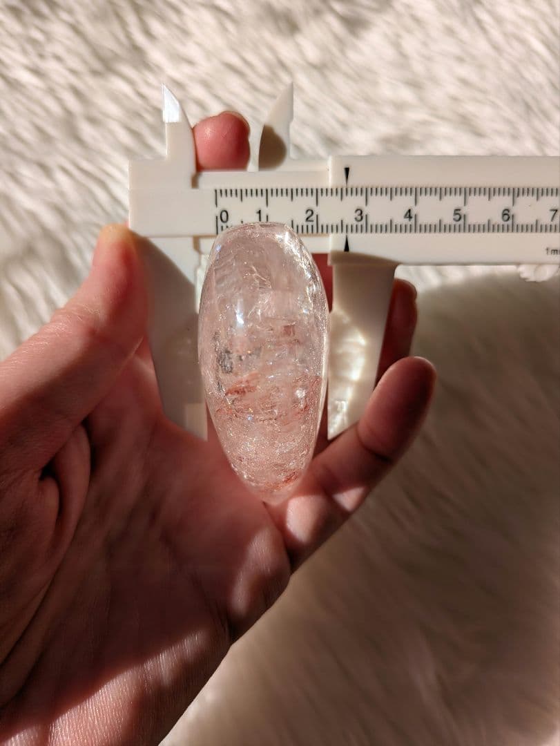 高品質　濃ピンク♡ピンクアゼツライト（通称） ピンククリアクォーツ♡ ハート