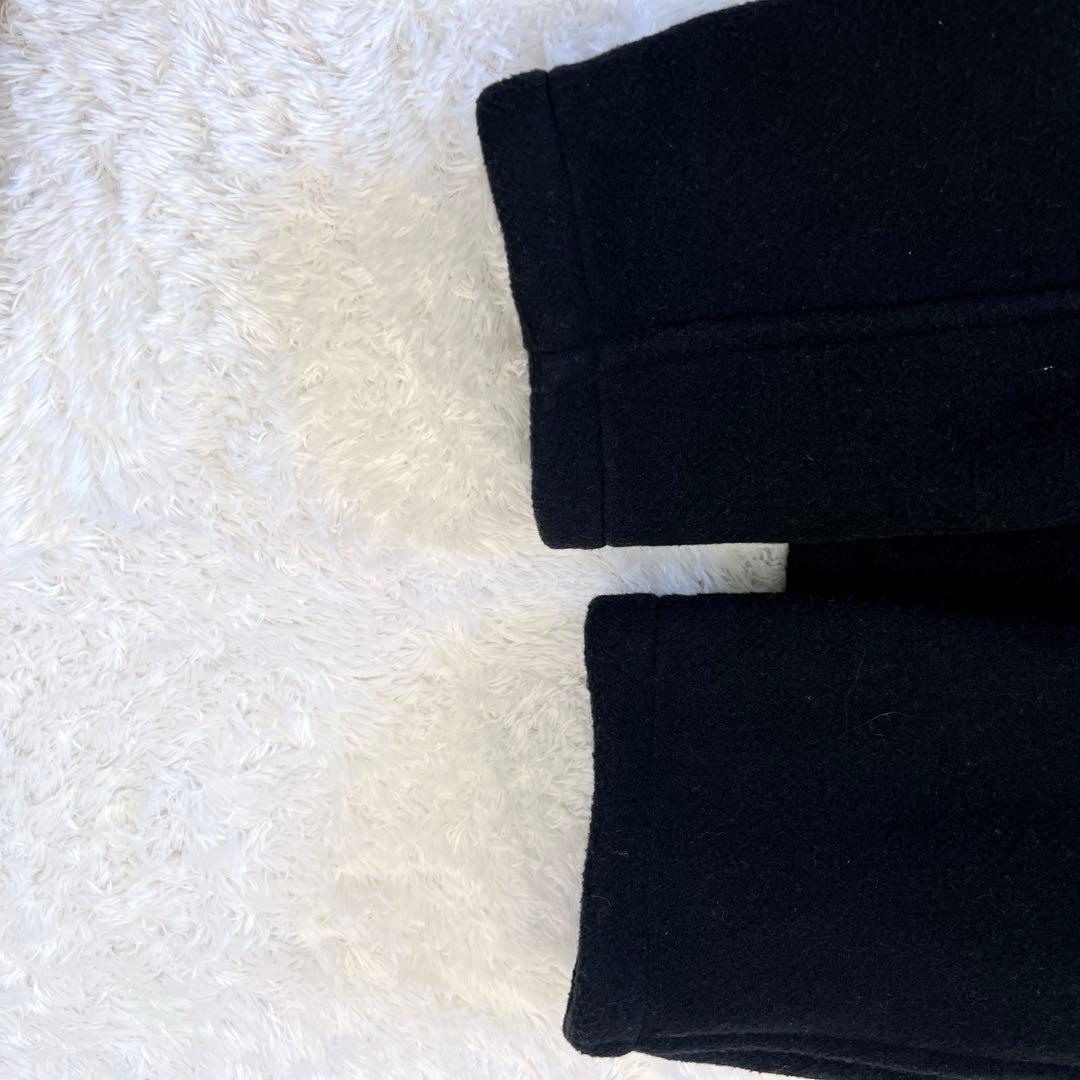 美品✨イギリス製 モンゴメリー ダッフルコート ウール ショート丈 ネイビー