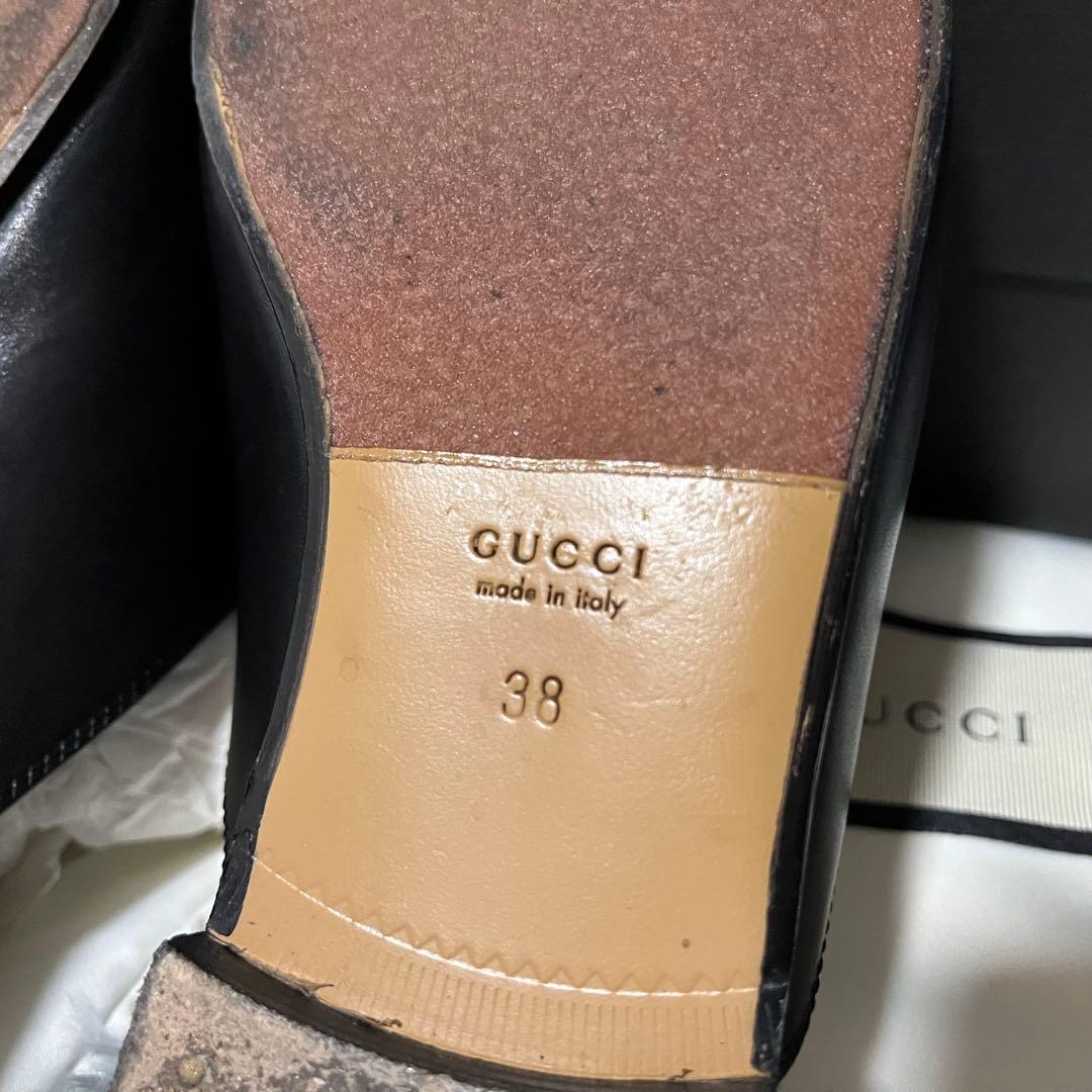 美品　GUCCI ホースビットローファー　ミュール　プリンスタウン スリッパ