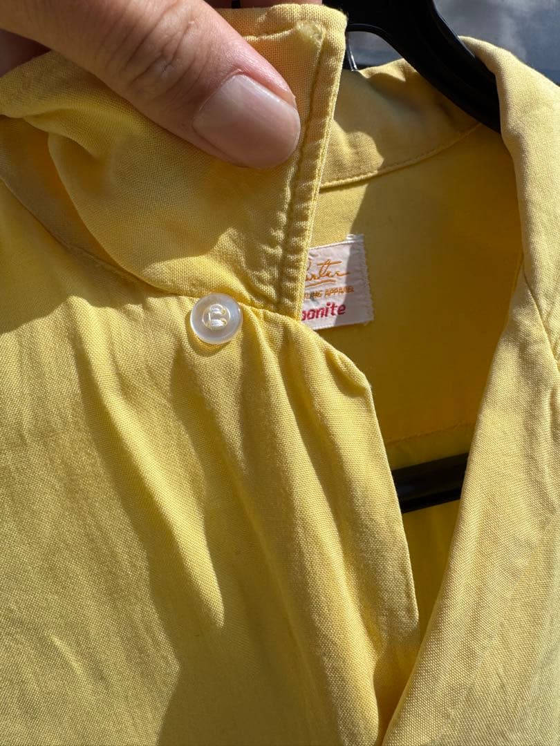 よ 70's レーヨン ボーリングシャツ