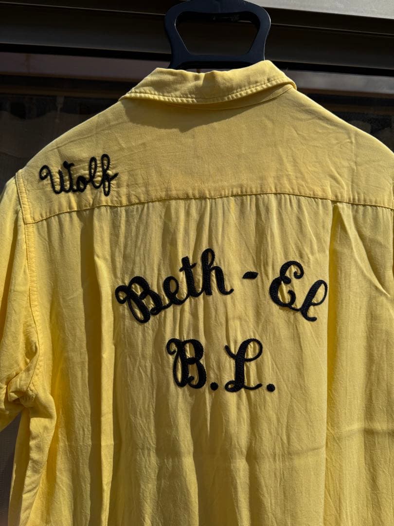 よ 70's レーヨン ボーリングシャツ