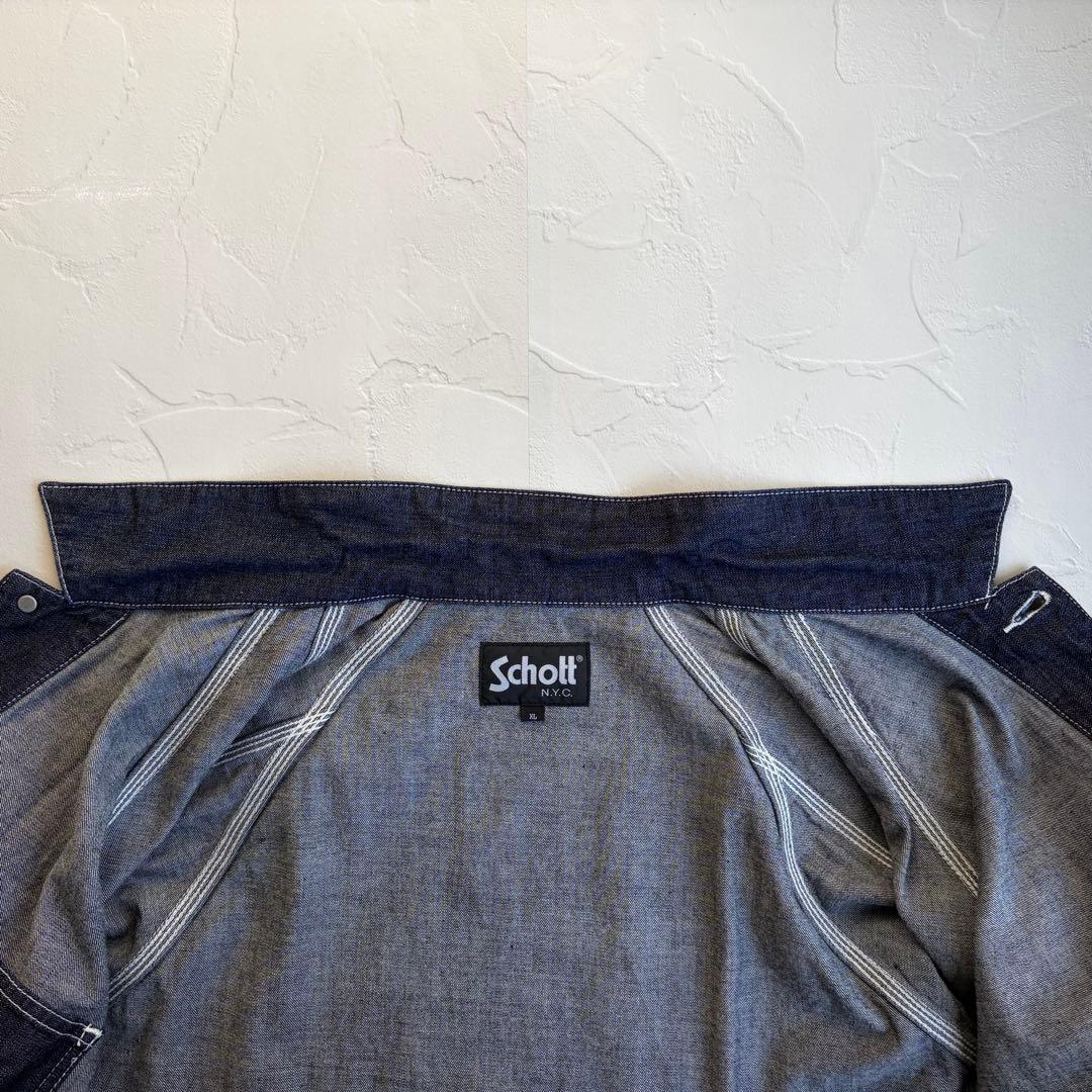 【schott】Denim coverall