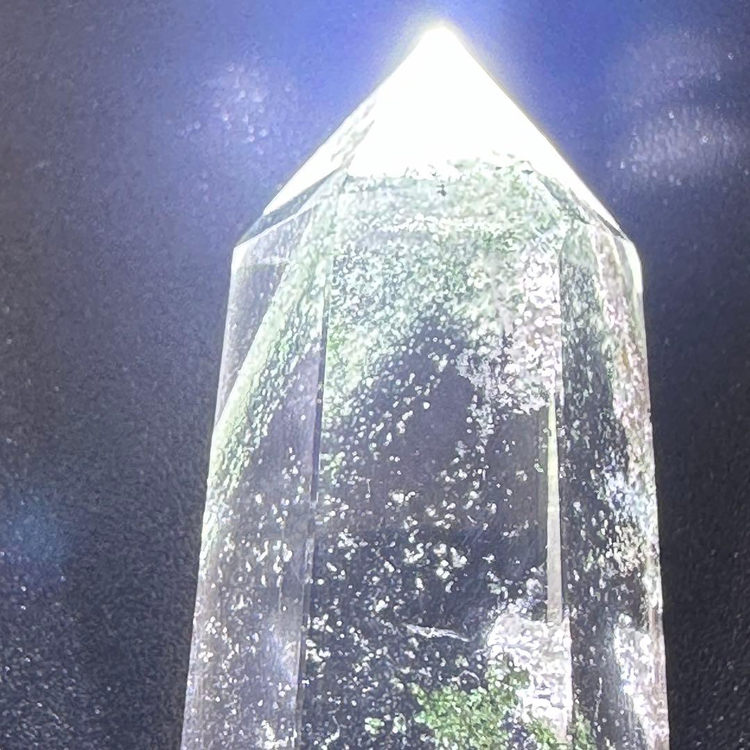 【希少】ガーデンクォーツタワー淡ピンクレアクォーツインファントムフラワー