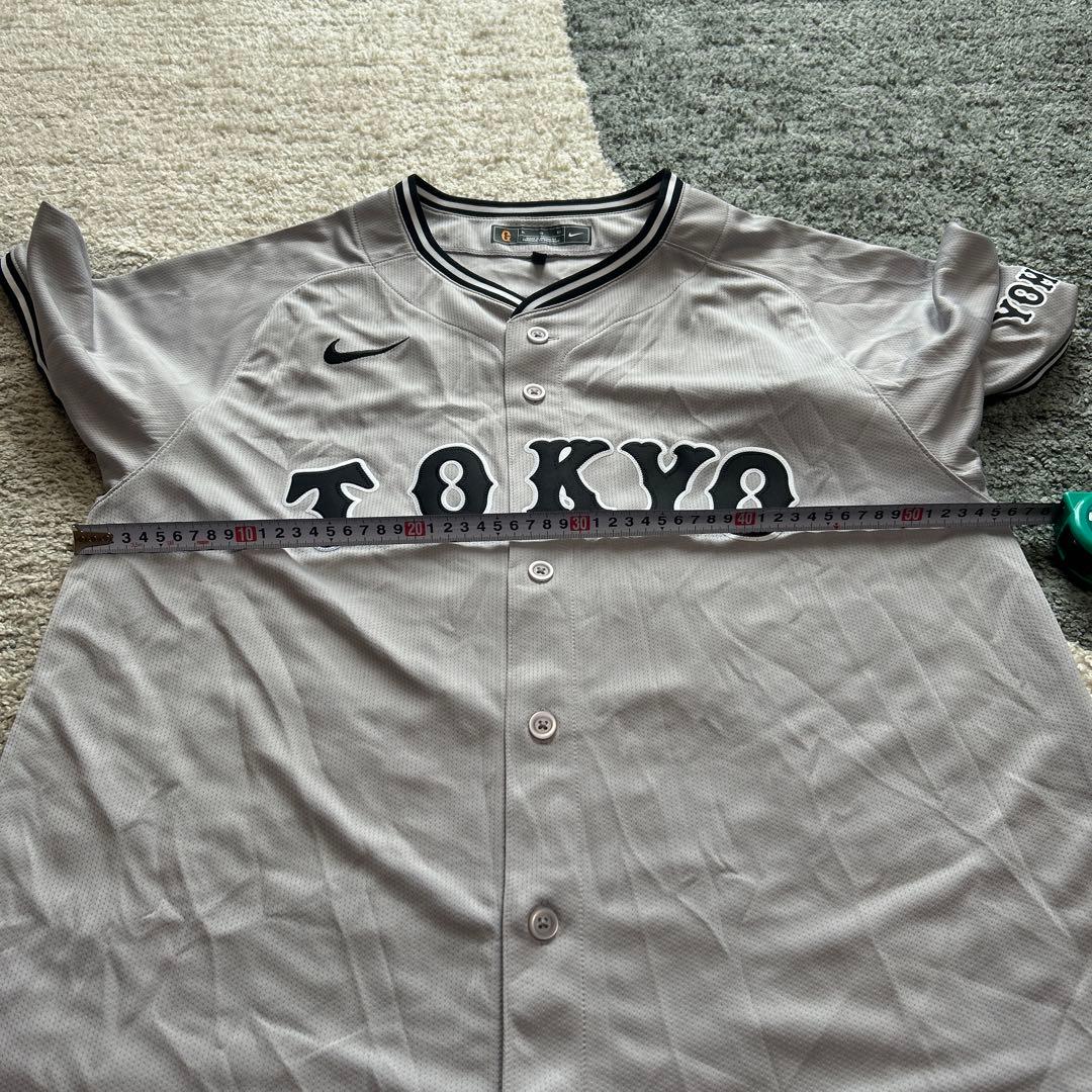 Nike ユニフォーム 読売ジャイアンツ 吉川尚輝　グレー　XLサイズ