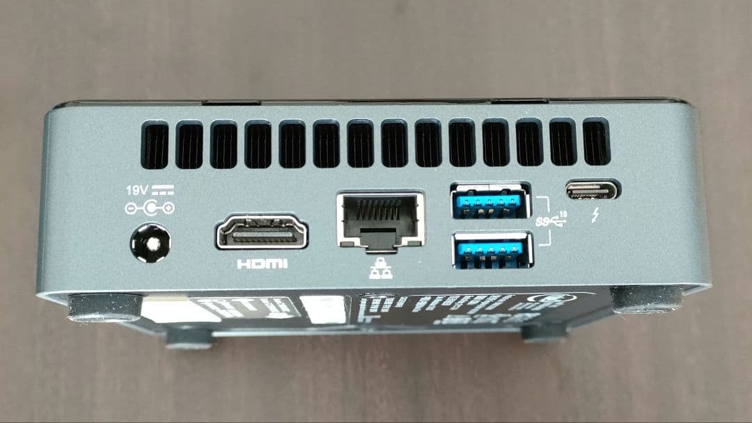 Intel NUC 10i3FNK Win11pro メモリ無 SSD128GB