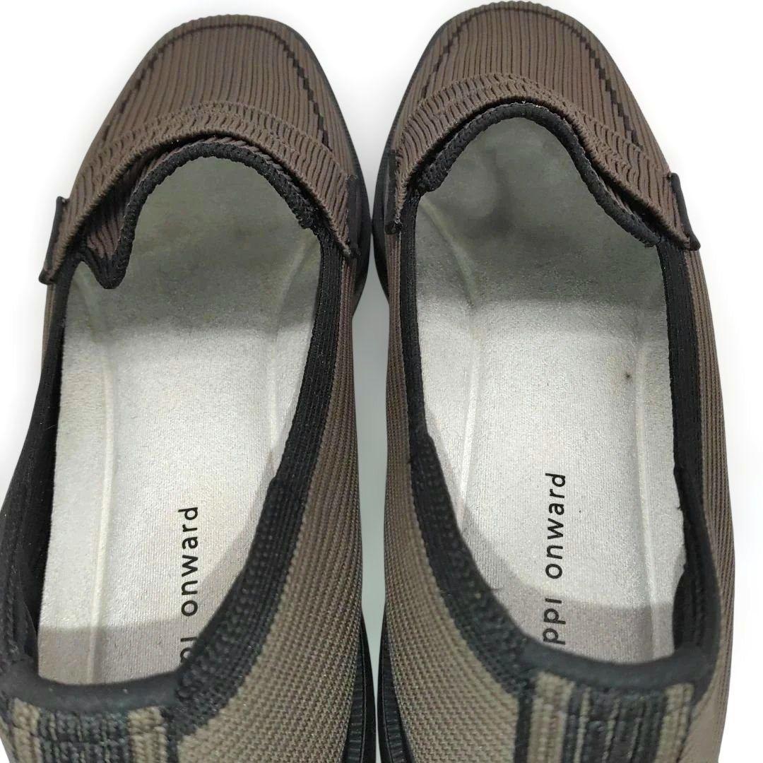 steppi onward 撥水 洗える ニット ローファー 9000