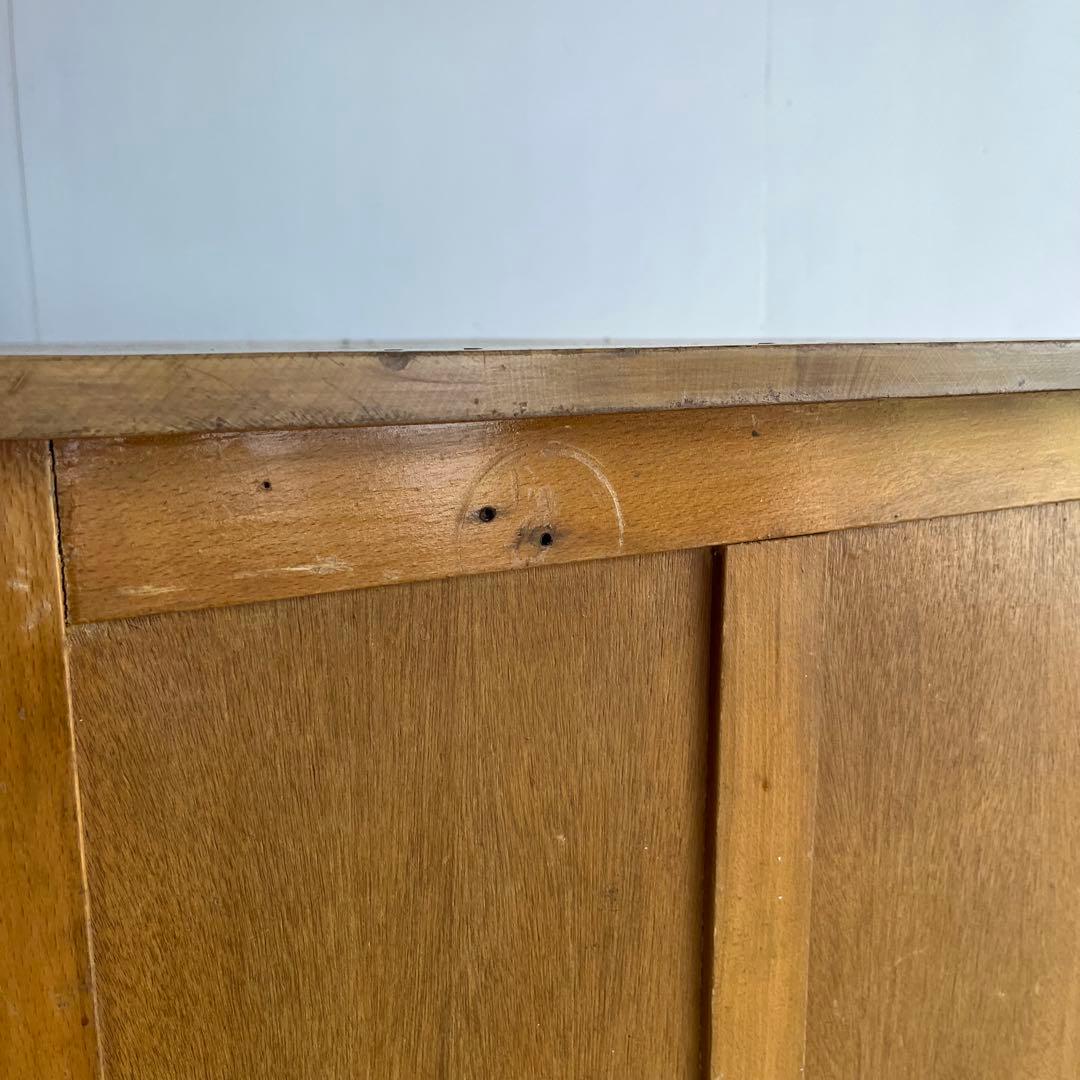 アンティーク 片袖机 デスク テーブル モダン レトロ 《送料込み》