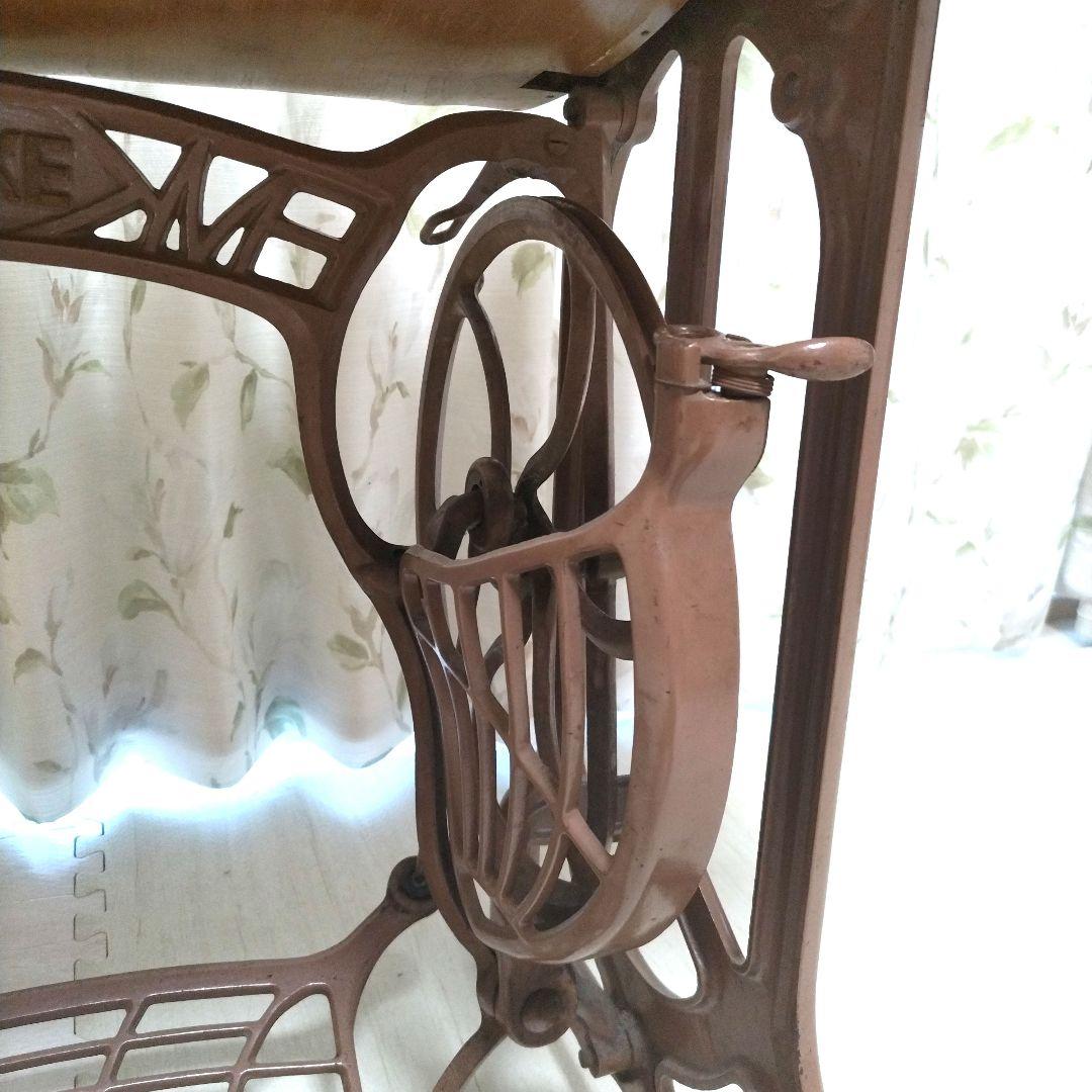 福助　FUKUSUKE 　ミシン台　　　アンティークミシン　 フクスケ