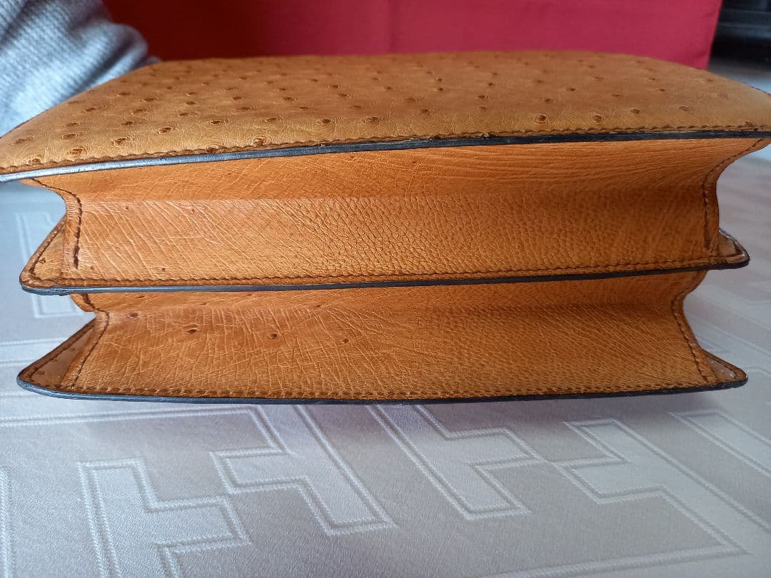 MORABITO　オーストリッチバッグ(ベージュ)