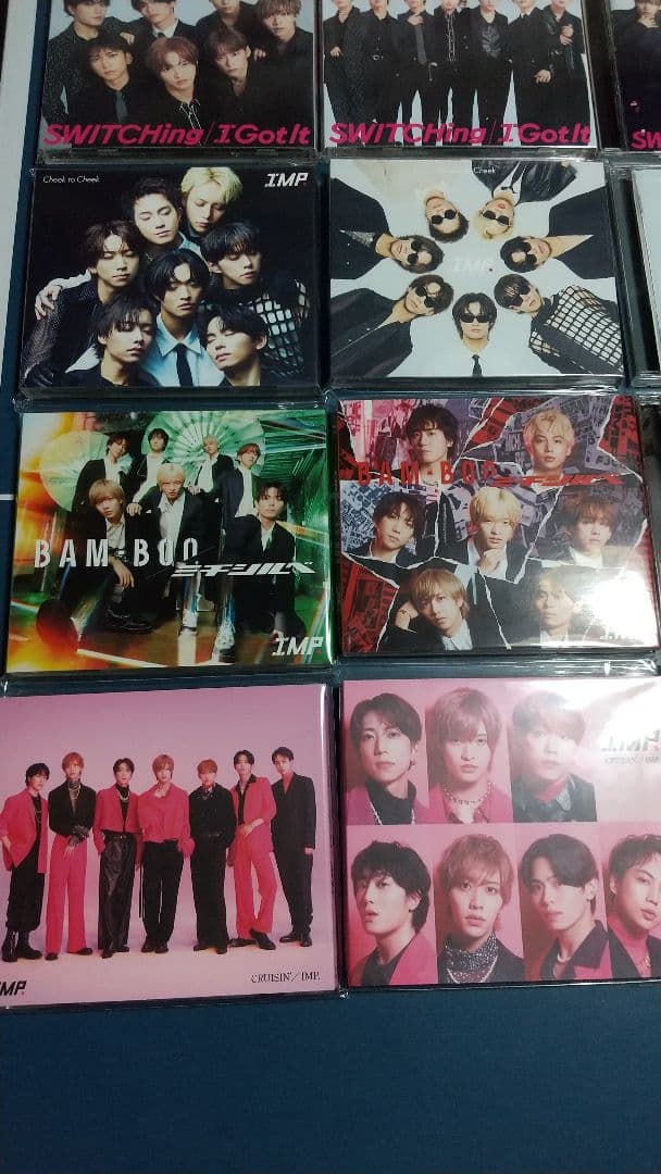 IMP. CD 4種類、３形態+特典 まとめ売り くるーじん、switching