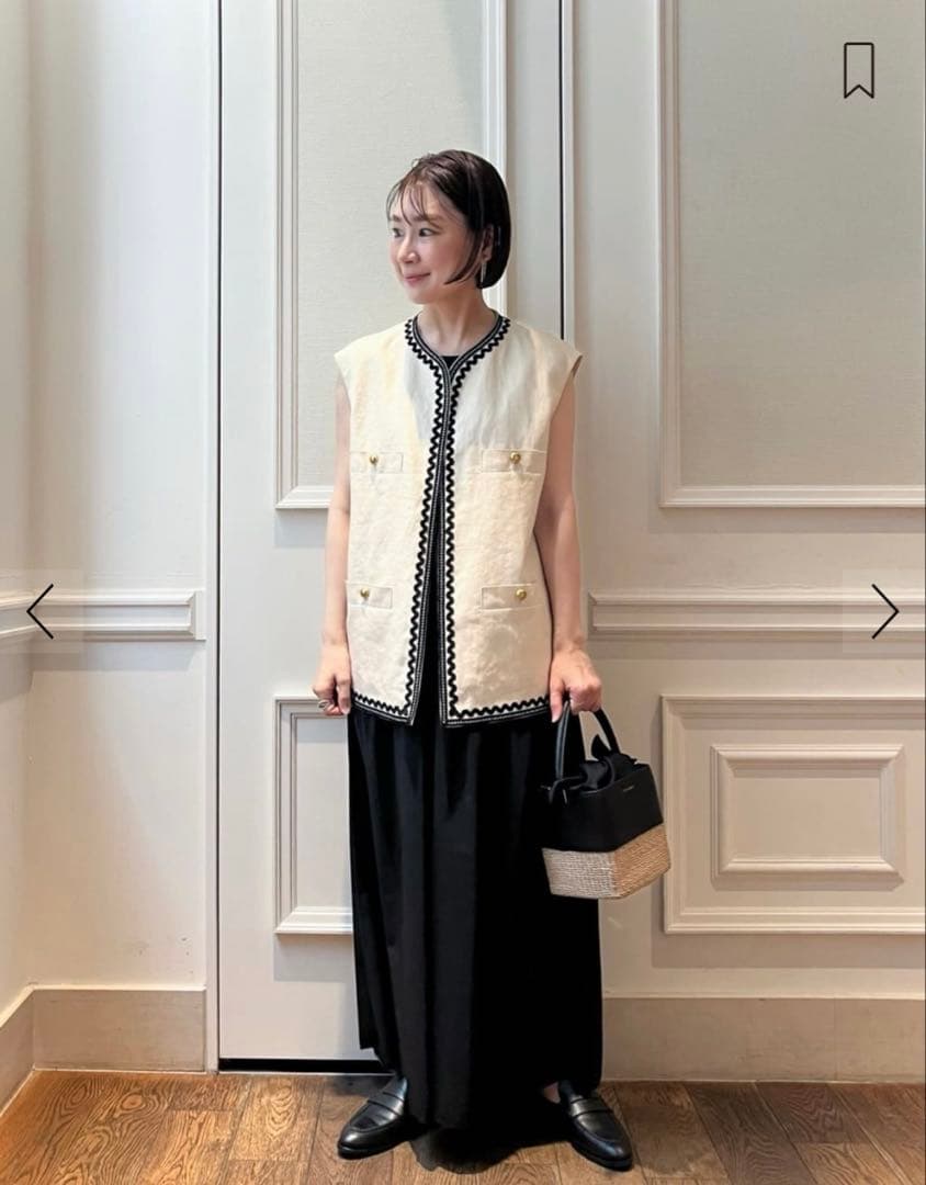 VIOLAd'ORO MIRO スクエアバスケット バッグ