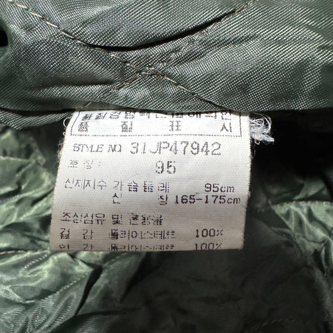 90s NewYork Yankees スタジャン フリース グリーン 希少 L