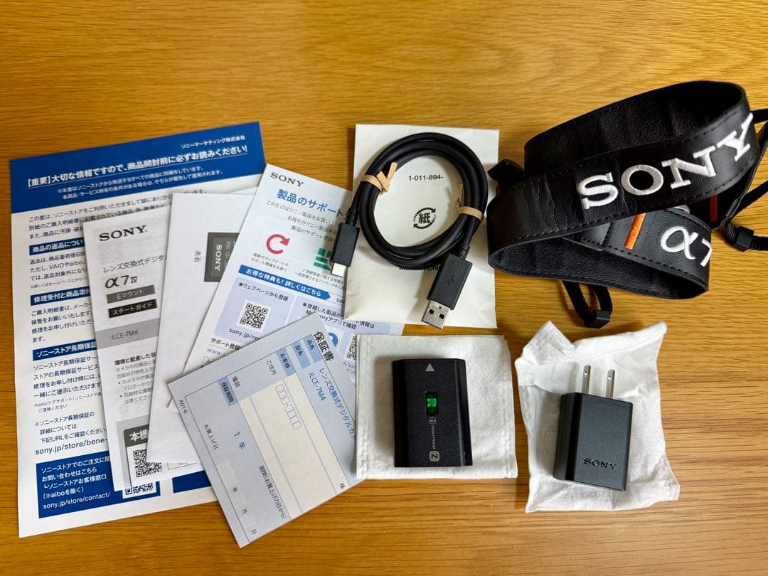 SONY α7iv ミラーレスカメラ