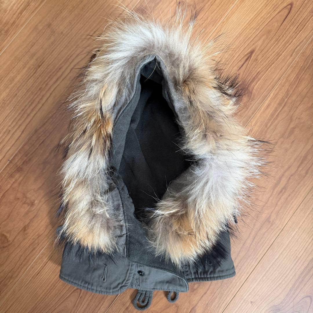 HOUSTON ヒューストン WAIPER M-51 モッズコートフード