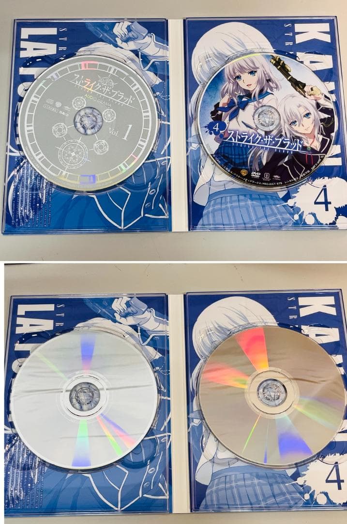 ◆ストライク・ザ・ブラッド DVD BOX１、２セット　09370