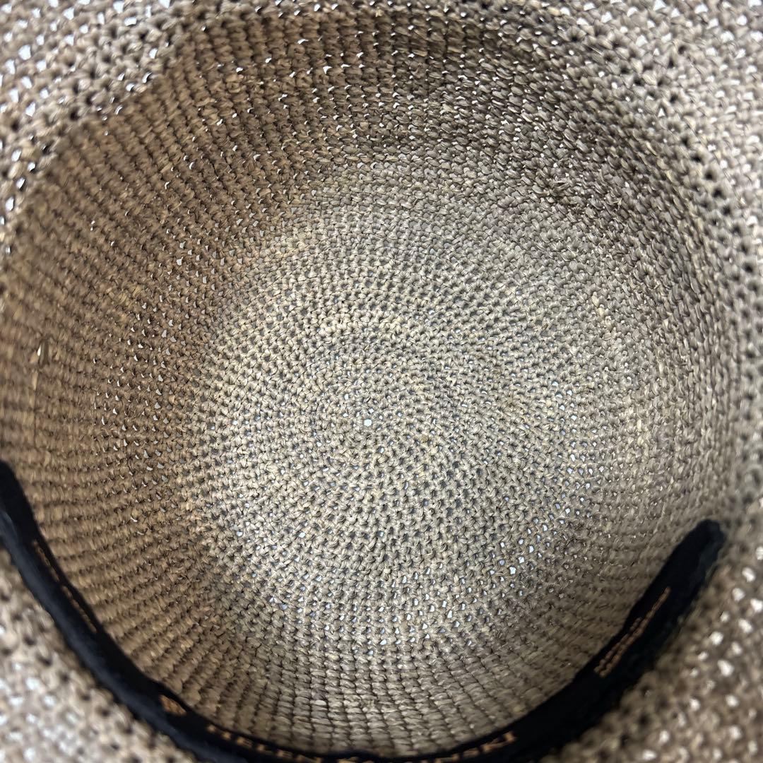 ヘレンカミンスキー　プロバンス10 ラフィア ハット 麦わら帽子　グレージュ