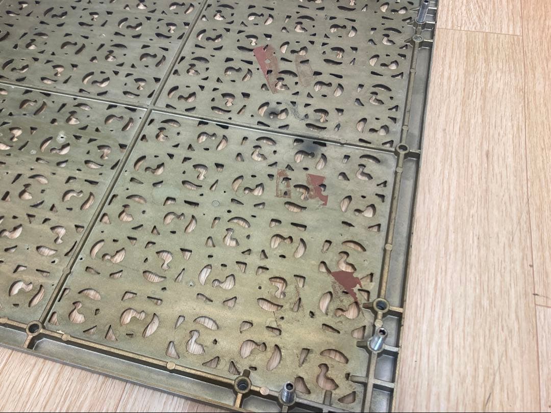 アンティーク調猫脚花台