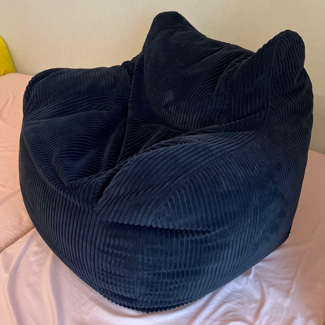 LOOSY ルージー　BLACK 1人がけソファ