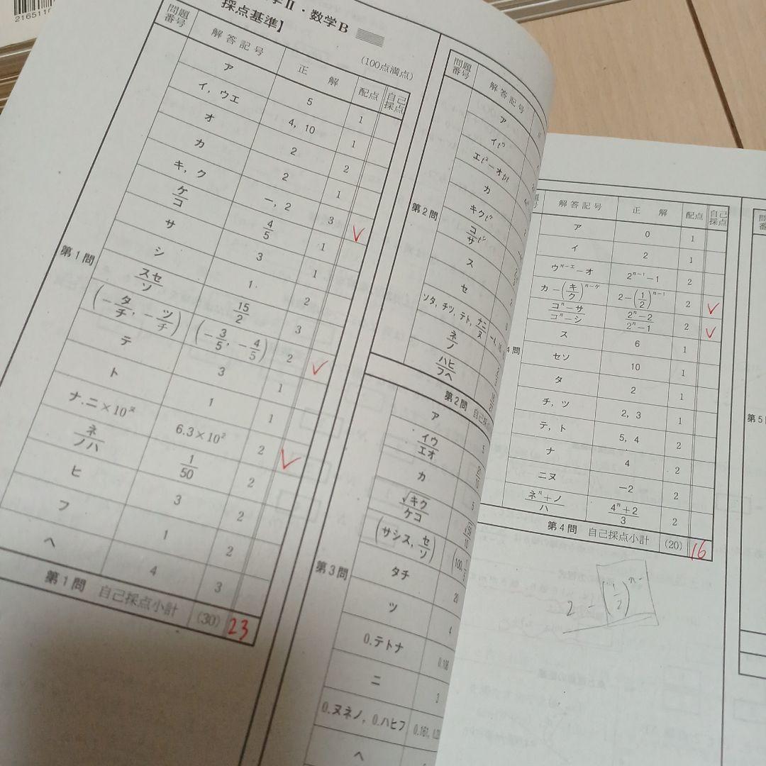 2021 2022 2023年度全統共通テスト模試問題　河合塾　駿台　高2 高3