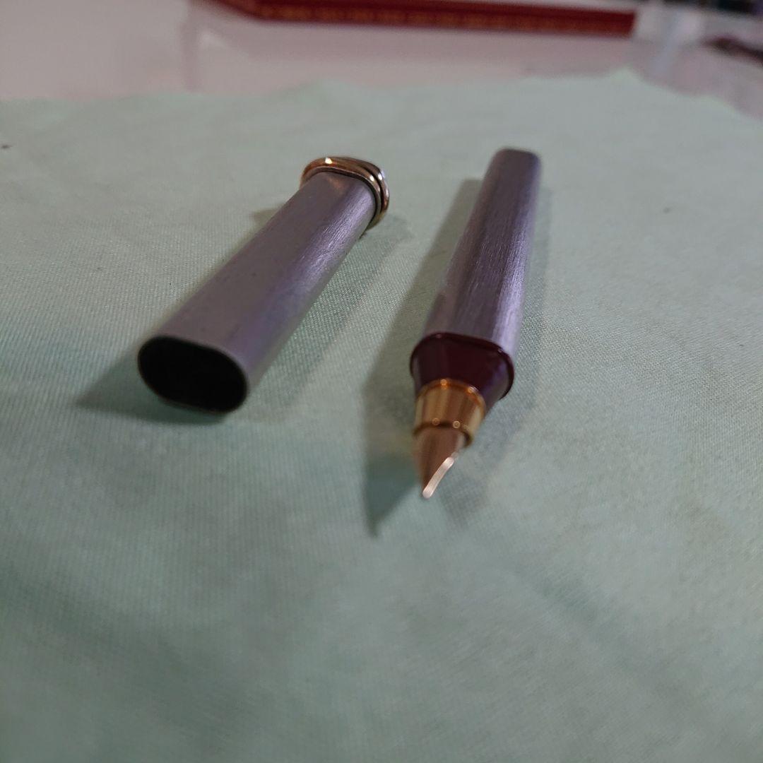 Cartier カルティエ トリニティ 万年筆 シルバー