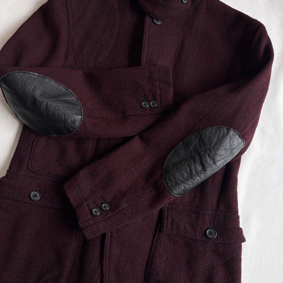 ジャケット・アウター 00s WOOLRICH half moon pocket wool JKT