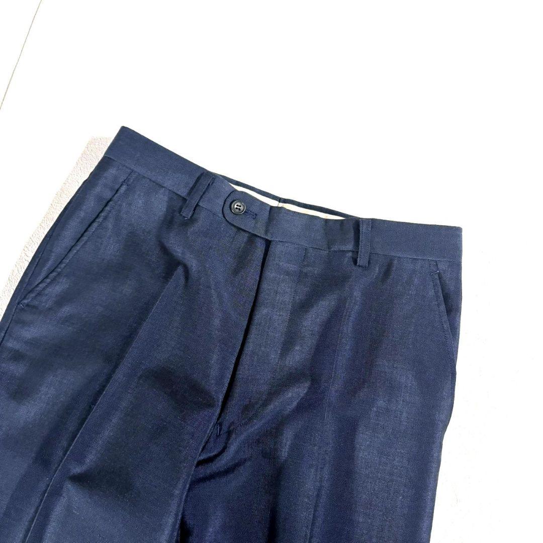 クリスチャン・ディオール ムッシュ メンズ ヴィンテージスーツ ネイビー A5