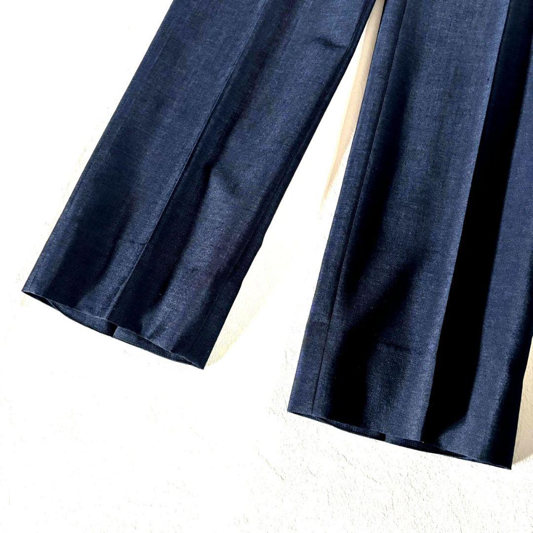 クリスチャン・ディオール ムッシュ メンズ ヴィンテージスーツ ネイビー A5