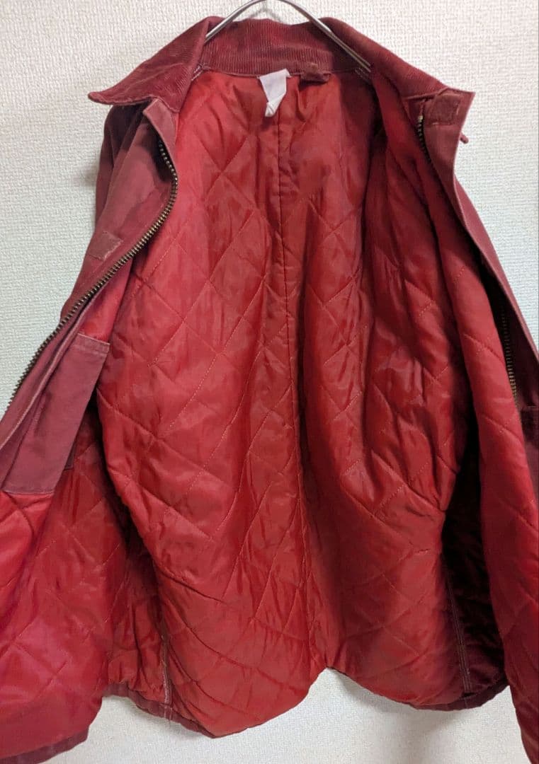 ※コバルトブルーさま専用※Carhartt　チョアコート　ダック地　赤