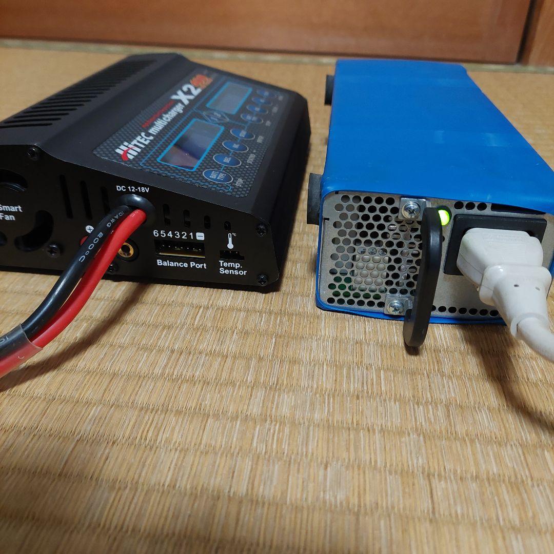 ハイテック　マルチチヤージャーX2 400充電器、安定化電源の中古品