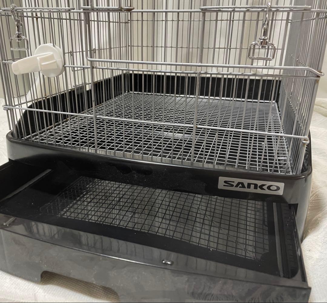 送料込み　SANKO イージーホーム４０ハイ　BK ブラック ステンレス　ケージ