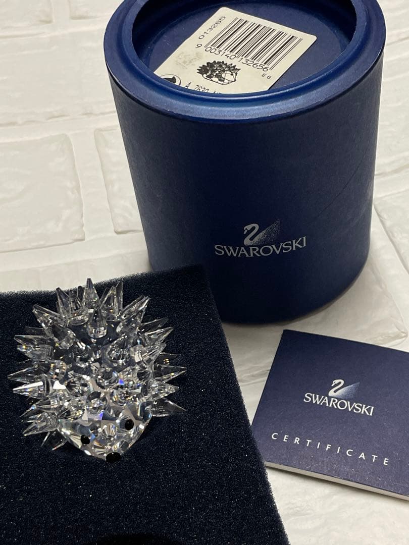 【美品】SWAROVSKI  ハリネズミ　オブジェ　匿名配送　❤︎
