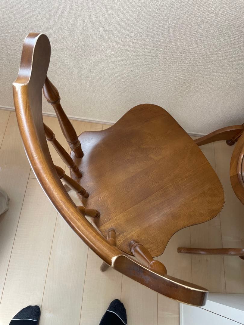 【2脚】ダイニング チェア ウィンザーチェア