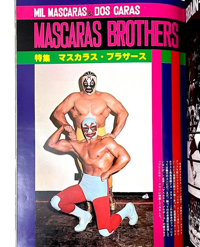 絶版本 ミル・マスカラス その華麗なる世界 PART2 ゴング6月増刊号