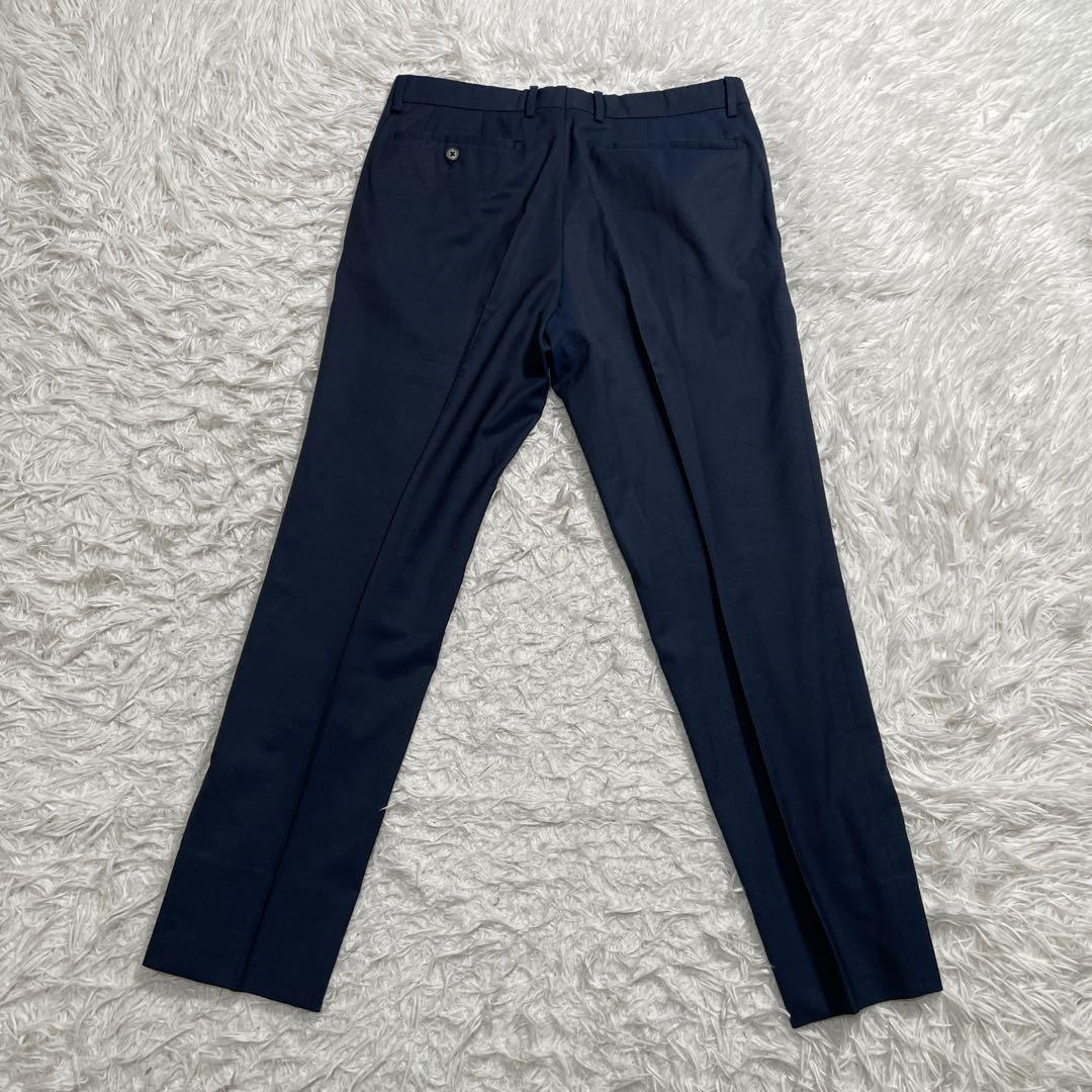 スーツカンパニー　セットアップ　スーツ　ベスト　3ピース　ネイビー　L