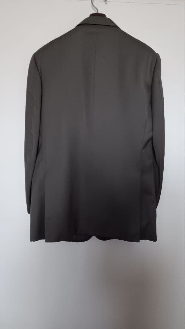 AB7 Burberry 茶 シングルスリーピーススーツ