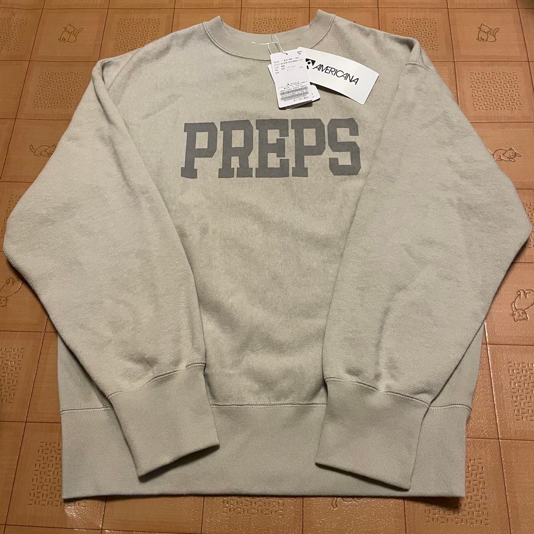 【AMERICANA/アメリカーナ】 PREPS SWEAT