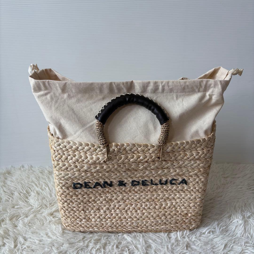 新品 DEAN&DELUCA ディーンアンドデルーカ カゴバック ビームスコラボ