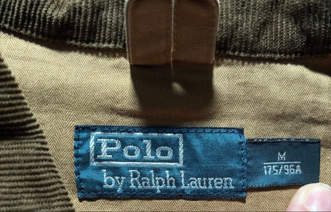 極美品❣️ ラルフローレン　襟コーズ　ハンティングジャケット　オールドラルフ