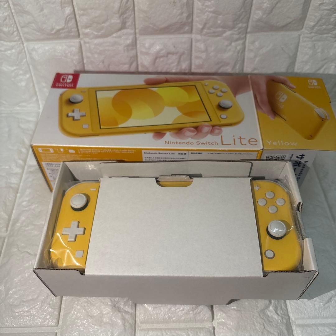 極美品】Nintendo Switch Lite イエロー 本体一式