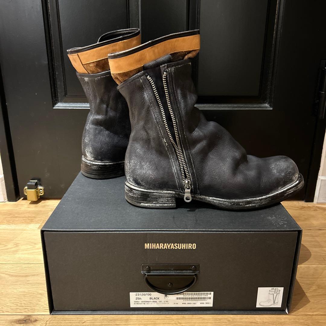 靴 AW09 MiharaYasuhiro Double Layered Boots