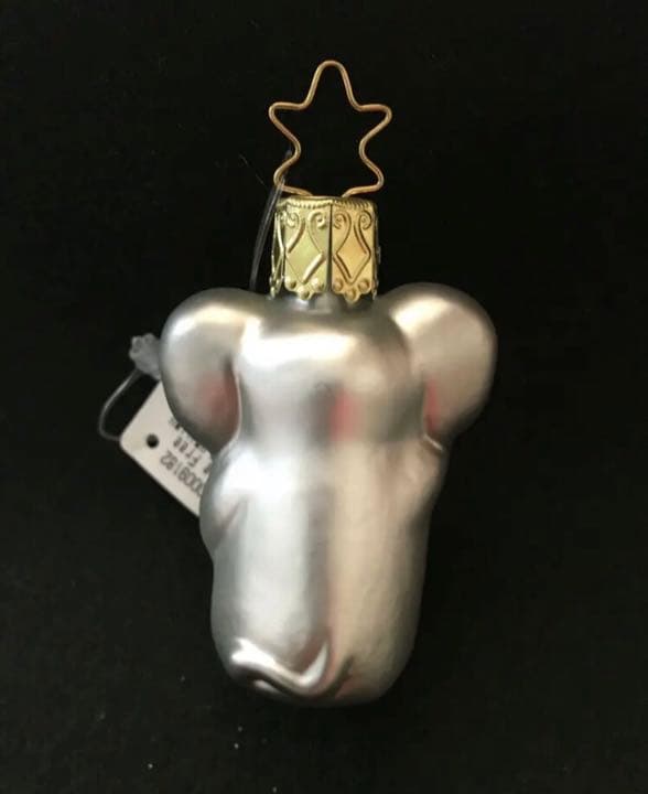 アスティエ　ガラスオーナメント ゾウ 新品未使用‼️