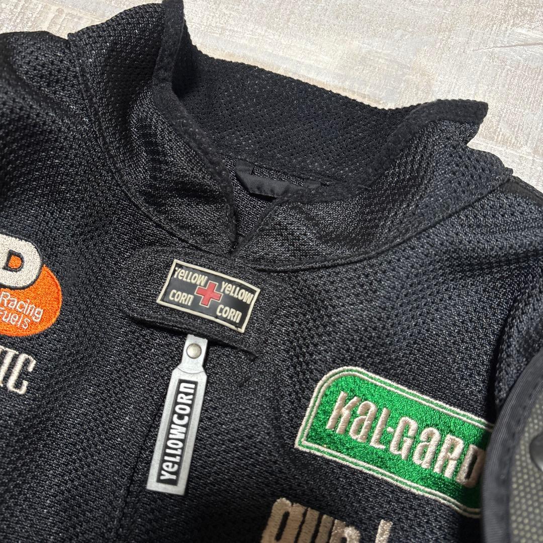 イエローコーン★ライダース★バイカーズ★メッシュジャケット【メンズ サイズM】