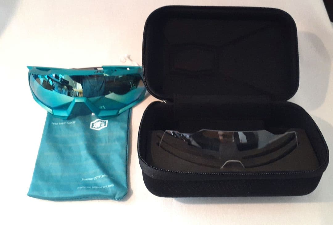 【美品 中古】100% Speedtrap サガン ワンハンドレッド サングラス