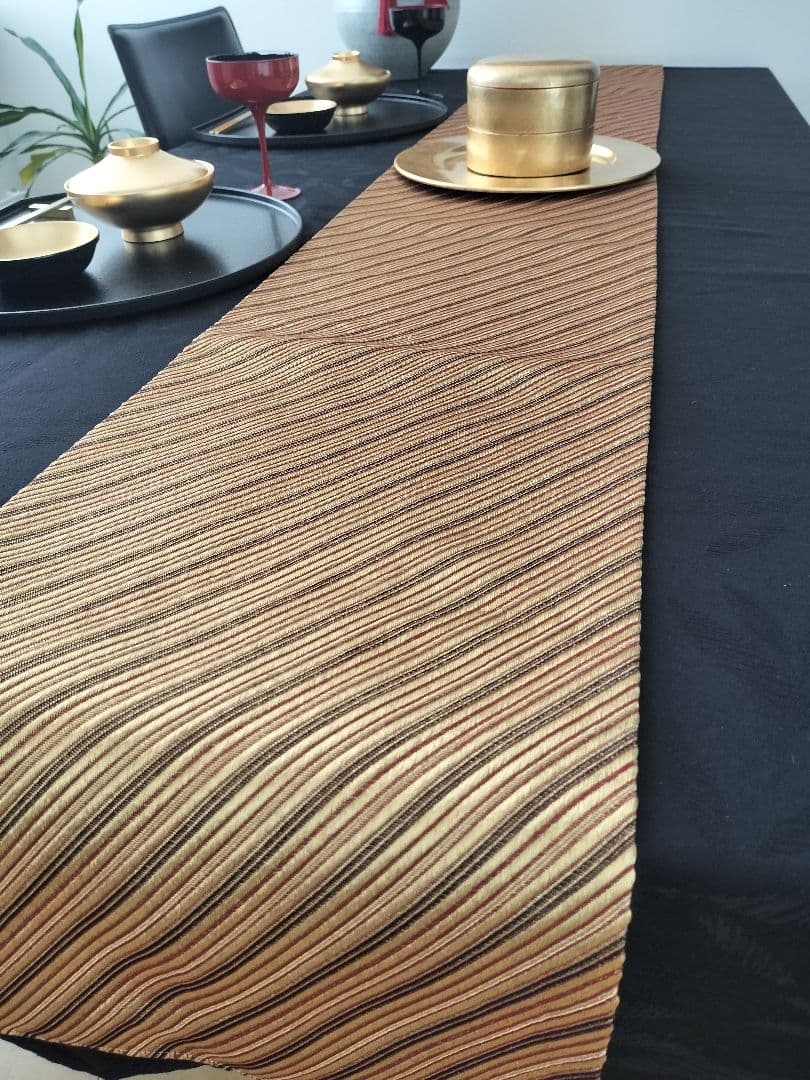 A903★高級‼️全通‼️ひな祭り‼️テーブルランナー2m11cm　リバーシブル