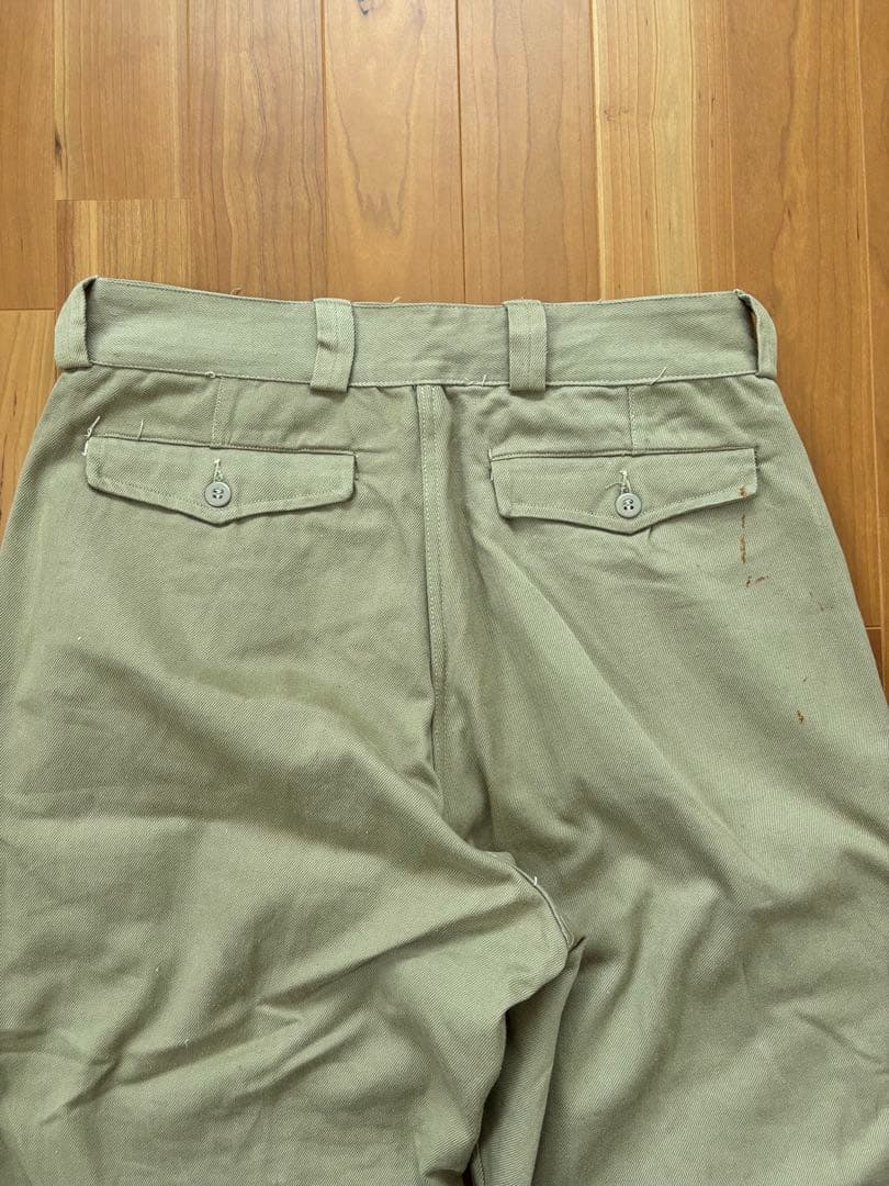 実物　フランス軍　M52チノ　ユーズドコンディション