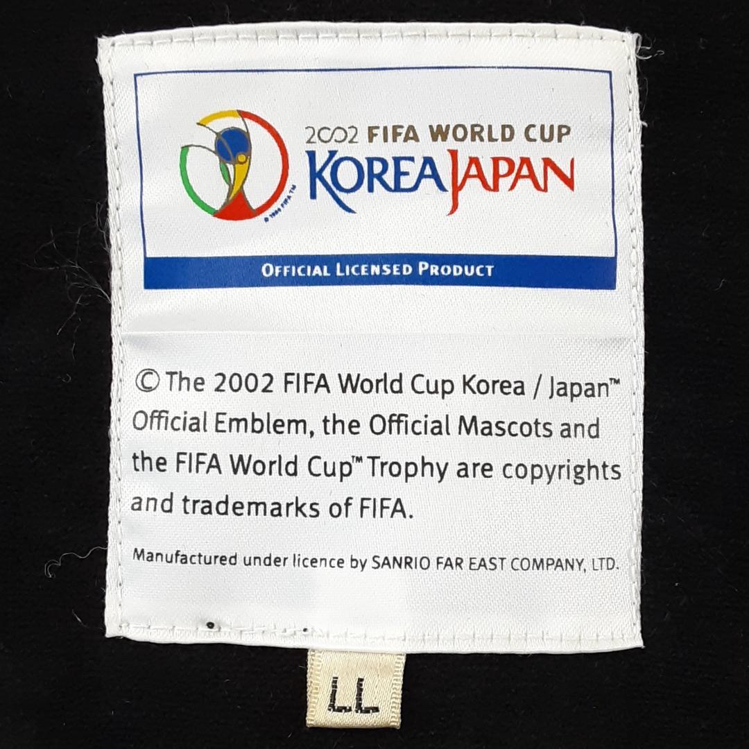 美品◎2002 FIFA W杯 スタジャン アウター 黒茶 レザー 本革 日本製