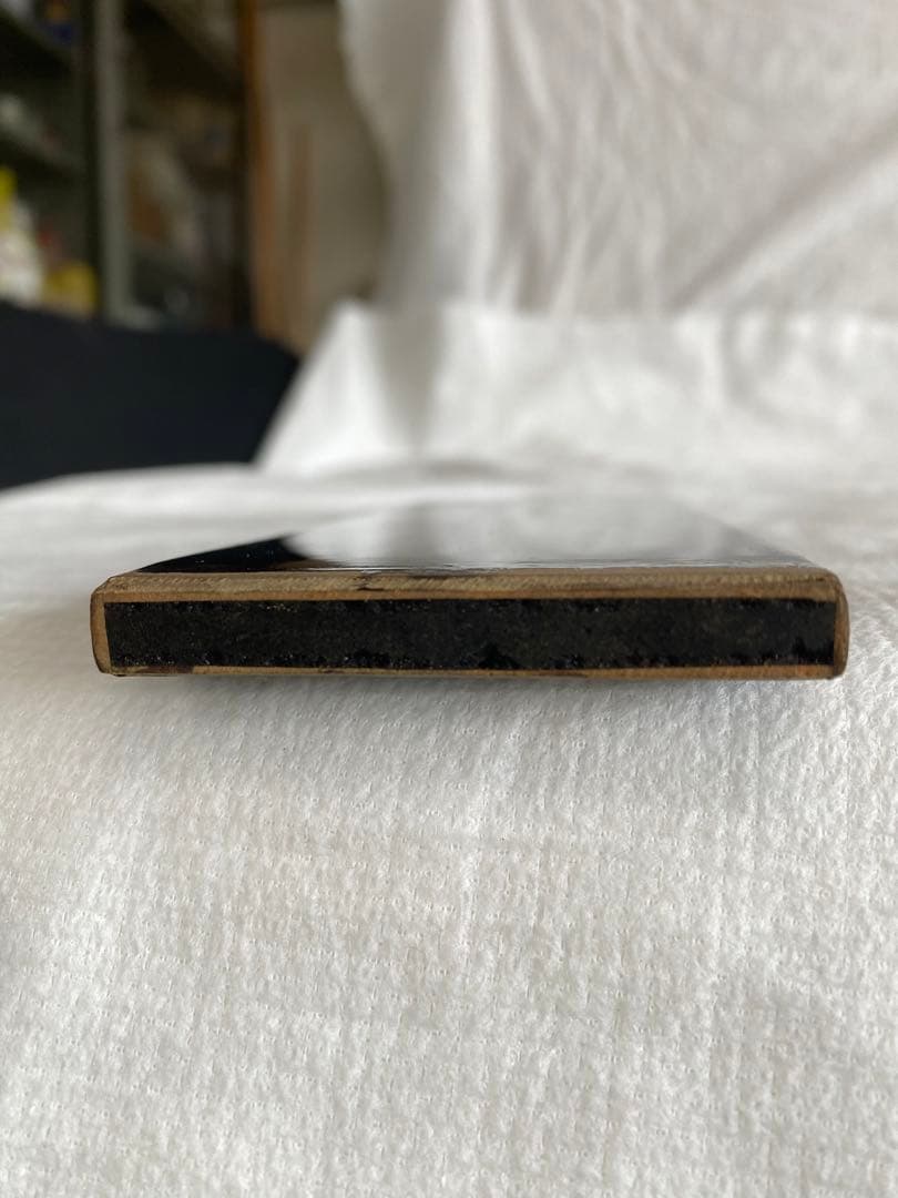 希少品　漆ハケ　刷毛庄　60粍　本体漆塗り済み