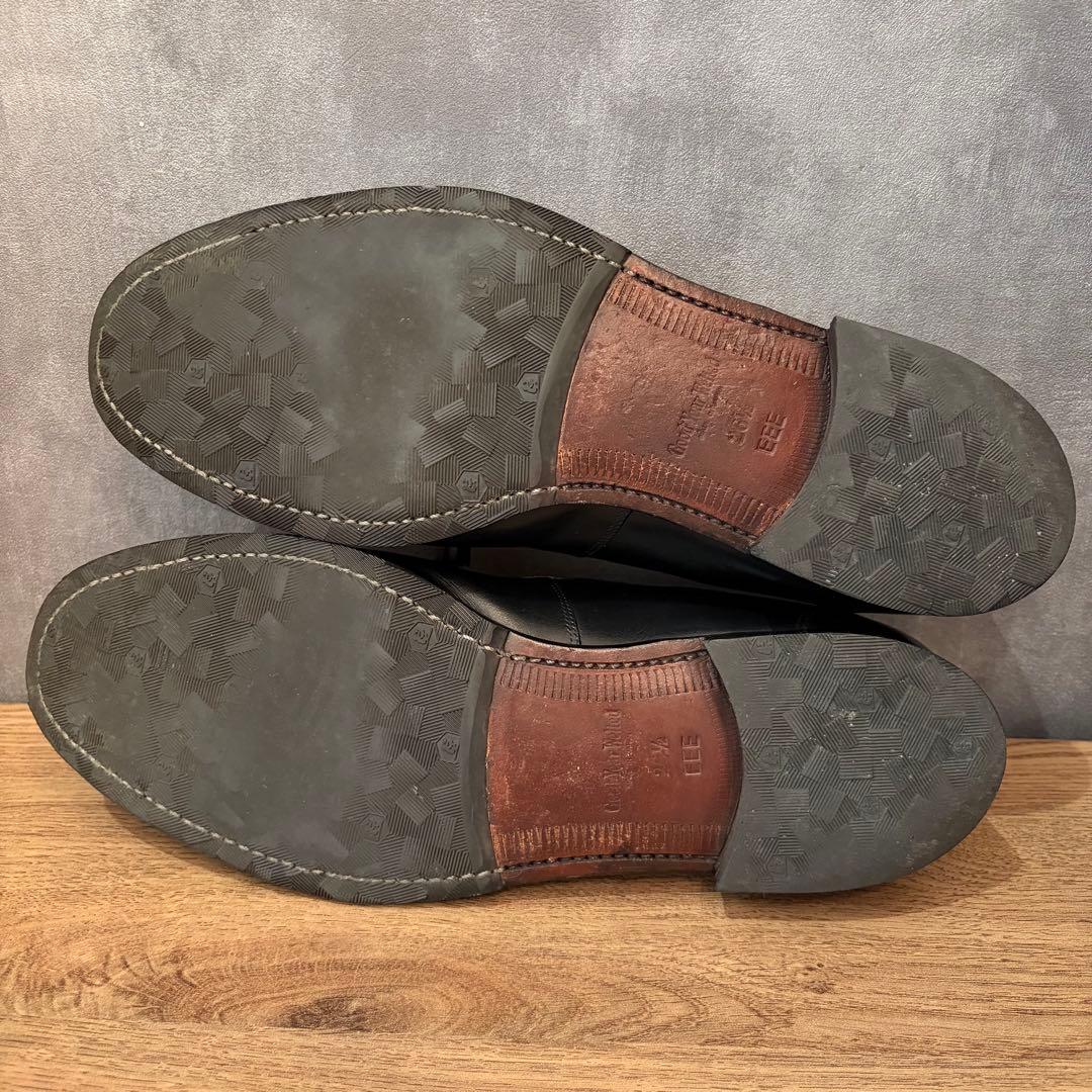 【美品】 スコッチグレイン ヴェント タッセルローファー ブラック 2261