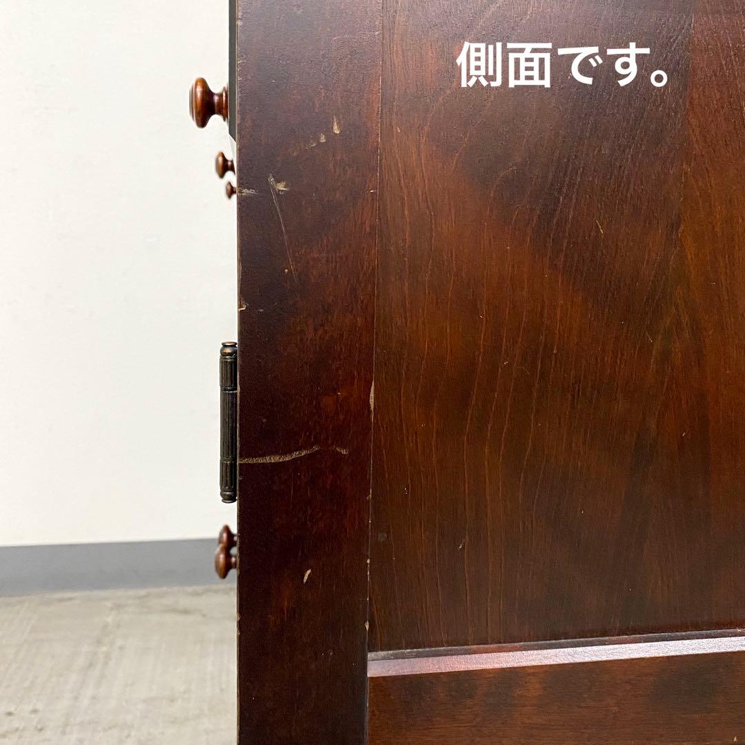 北海道民芸家具 北民 食器棚 飾り棚 民芸 キッチンボード 4