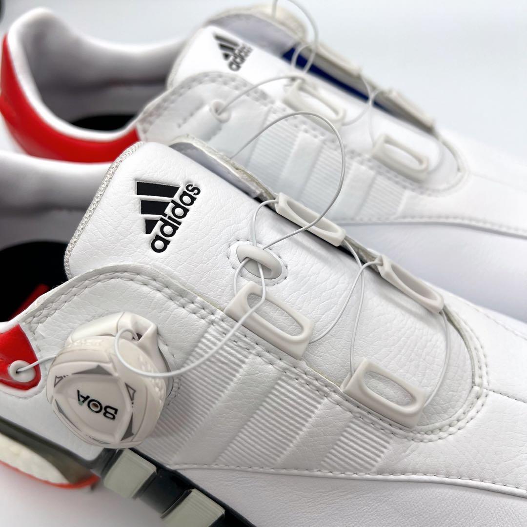 【美品】 アディダス ゴルフシューズ TOUR360 BOA 白 26cm